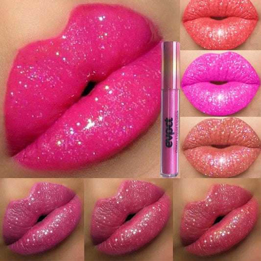 Waterproof Diamond Shimmer Glitter Lip Gloss